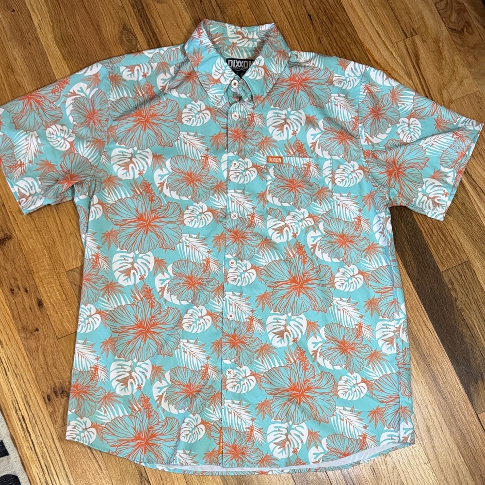 DIXXON Flannel Co The Indo Hawaiian Print Button Down Shirt - Sold Out!!